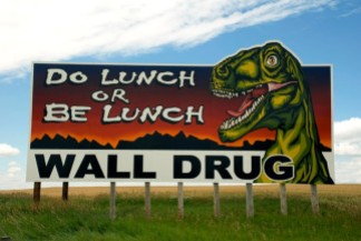 wall drug signs